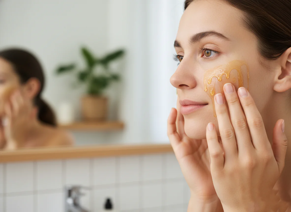 DIY Honey Face Mask That Clears Skin Faster Than Any $200 Product