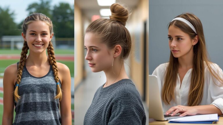 hairstyles for school
