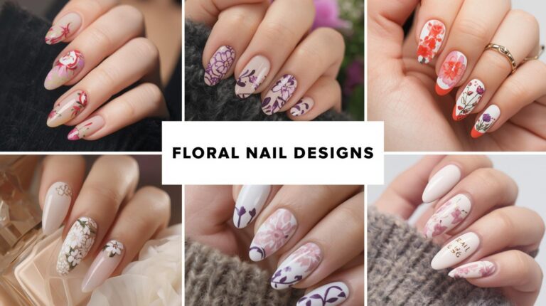 floral nail designs