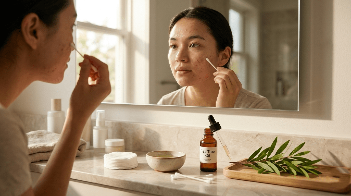 Tea Tree Oil for Acne: 8 Ways to Use It for Clear Skin + Safety Guide