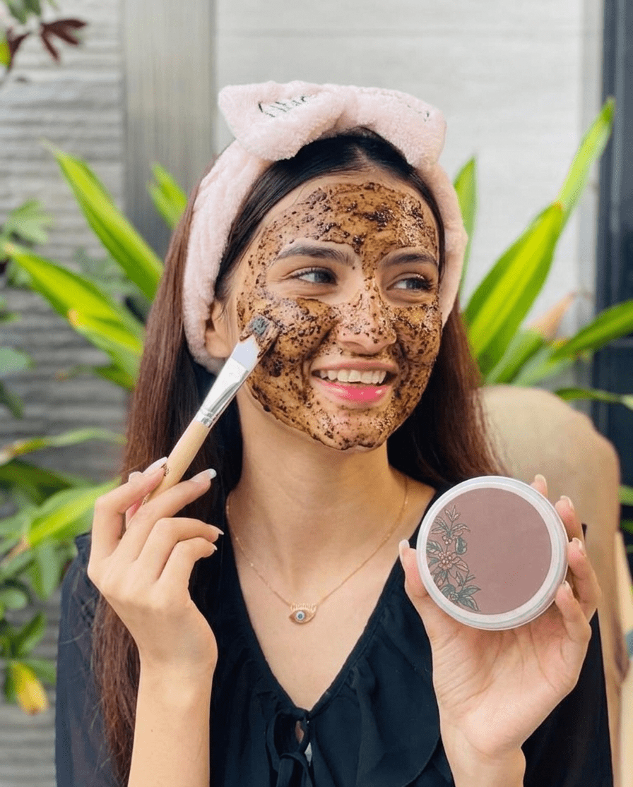 coffee face mask