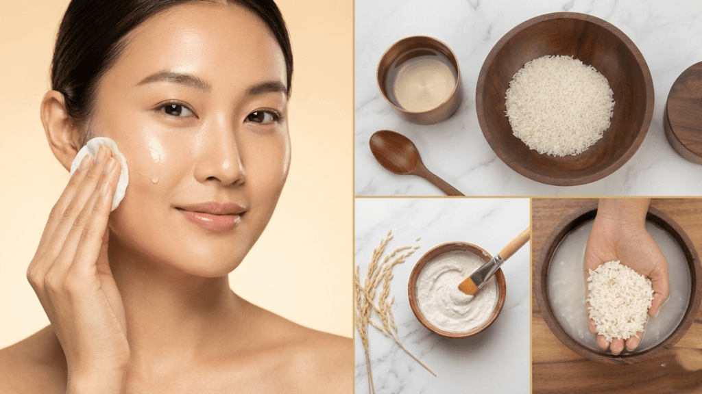 rice water for skin
