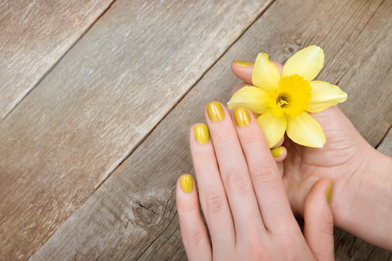 lemon nail , Citrus Nail