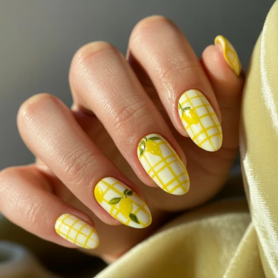 lemon nails